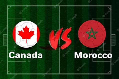 canada vs morocco.
